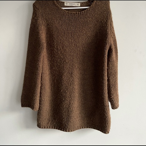 Knit sweater ZARA oversized - Picture 4 of 8